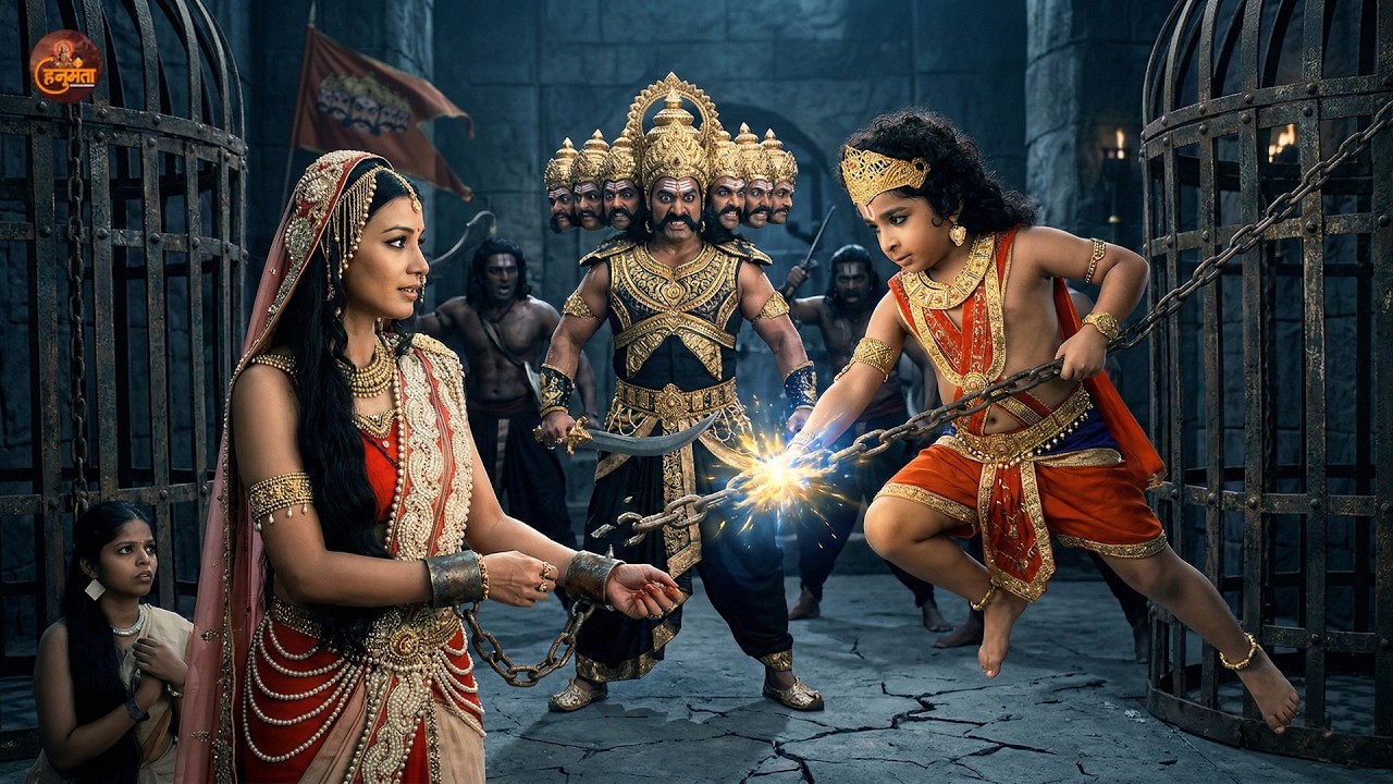 रावण ने हनुमान की माँ को बनाया बंदी! | Mahabali Hanuman Episode - 129 | Full Episode Hindi