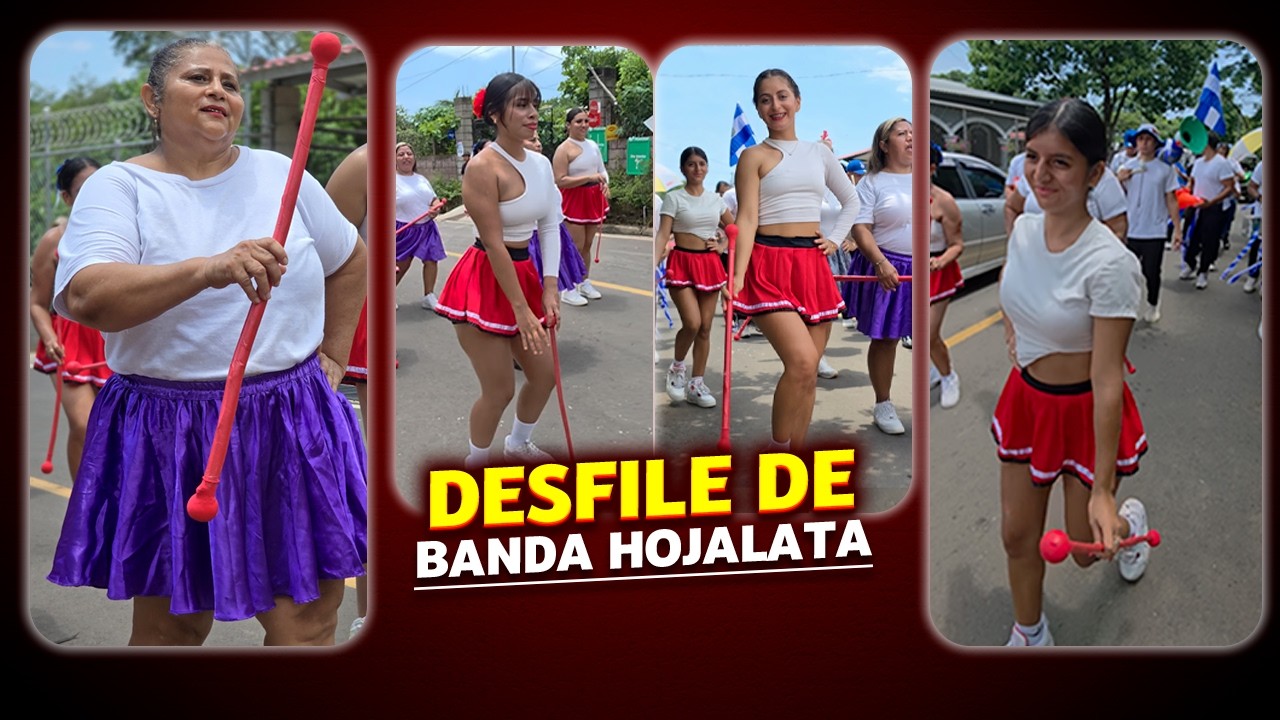 Banda Hojalata ENCENDIÓ el desfile 🇸🇻