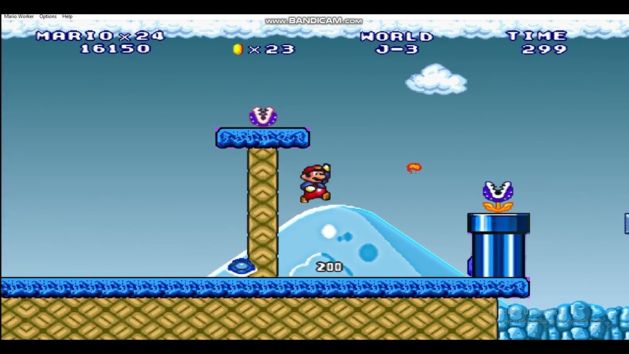 Mario Worker Elite Letter Worlds World J