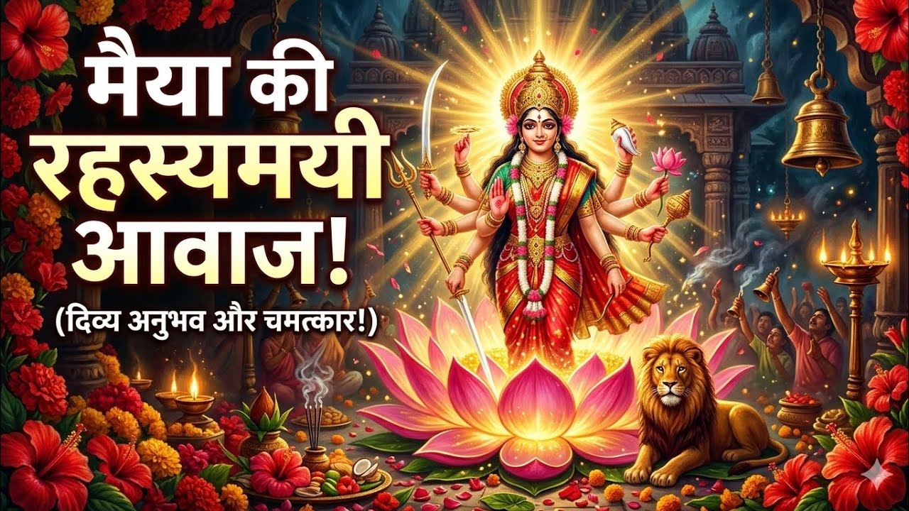 माता रानी की रहस्यमयी आवाज | Maa Durga Bhajan 🙏सुबह-सुबह सुनें माता रानी का चमत्कारी भजन