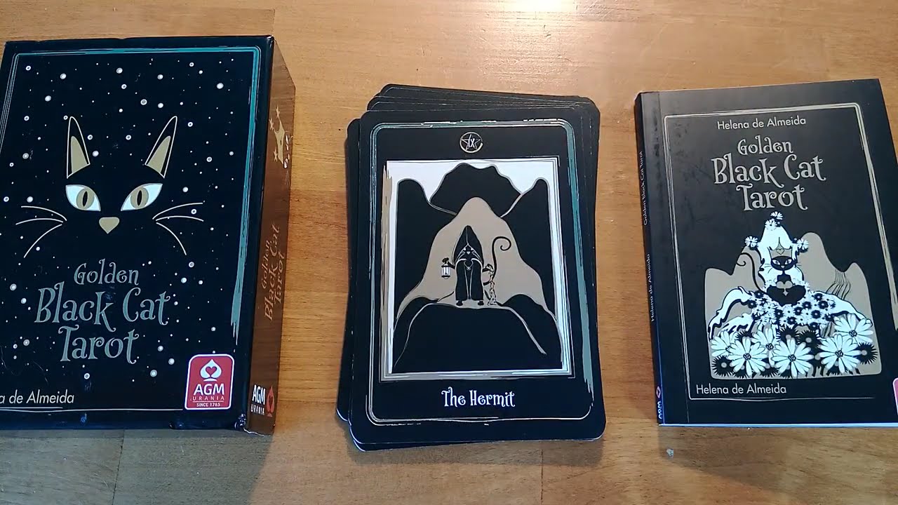 Golden Black Cat Tarot ~ Flip-Through & Timeless One-Card Reading