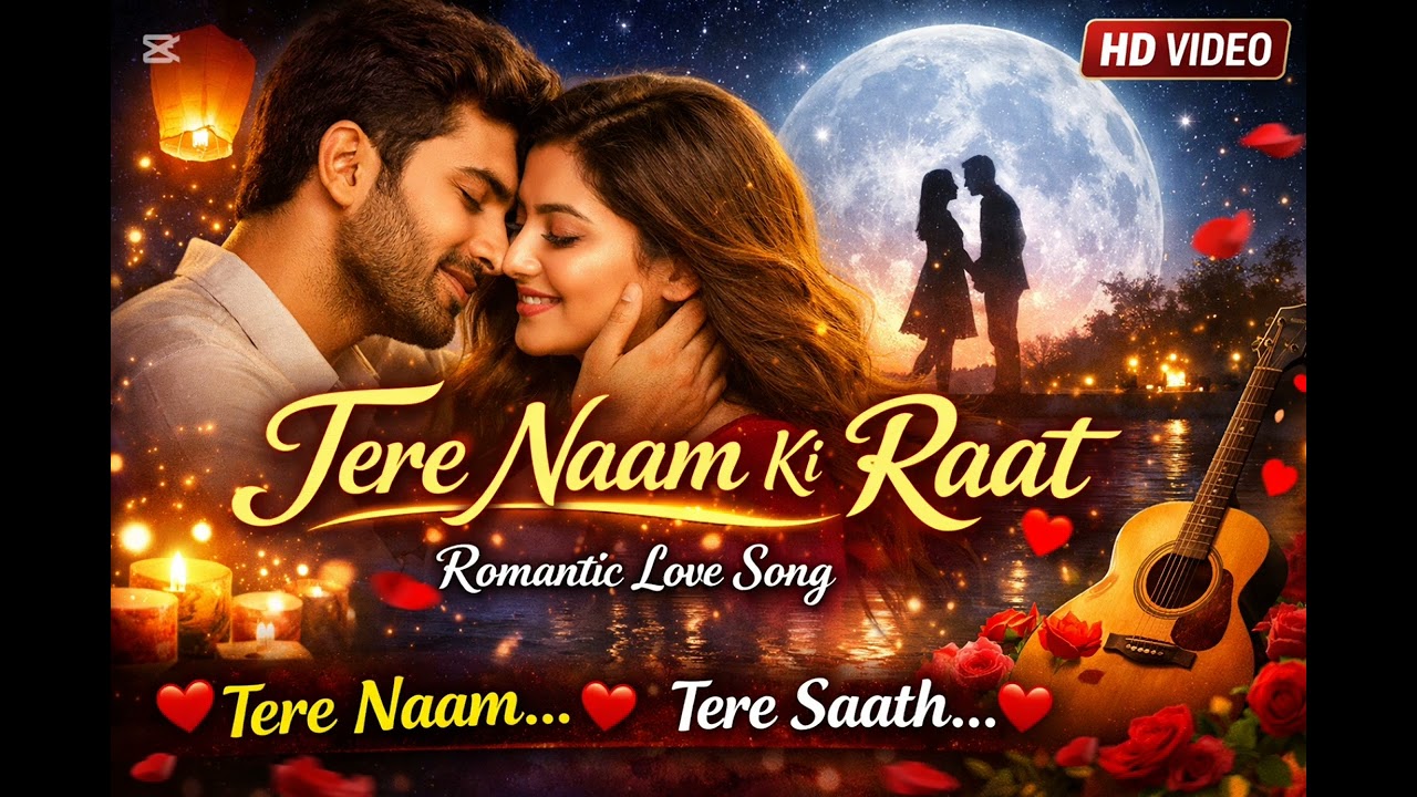 Tere Naam Ki Raat – Romantic Hindi Love Song | Indian Songs Remix