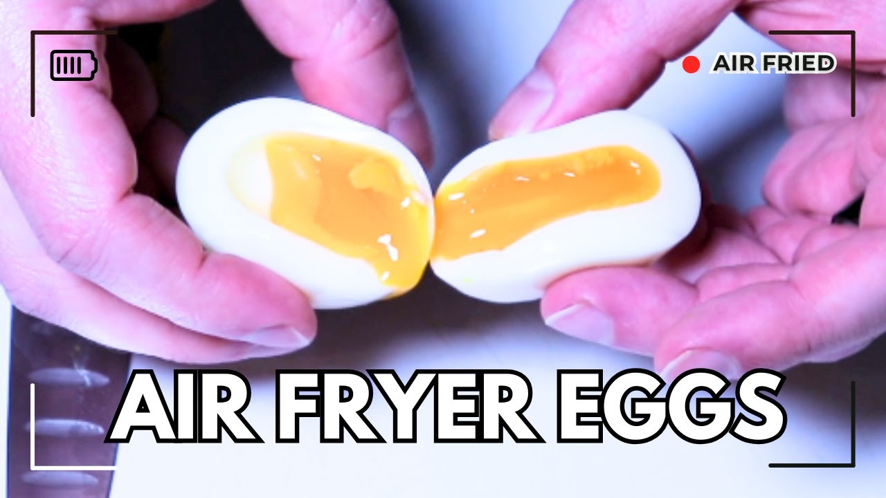 Air Fryer Soft Boiled Eggs