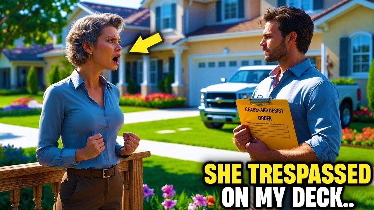HOA Trespassed On My Deck Without Warning, So My Lawyer Slapped Them With A Cease-And-Desist Order!