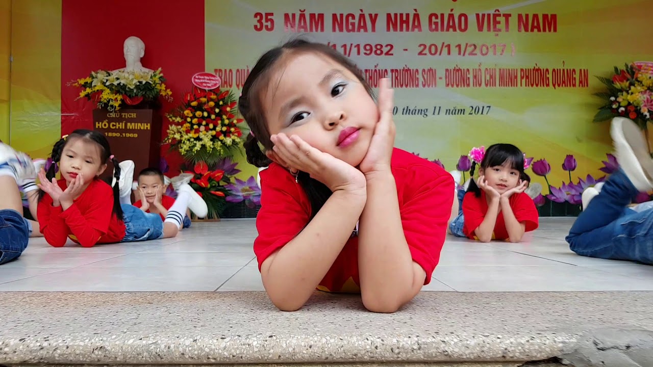 Aerobic Ước mơ thần tiên  - 1D Tiểu Học Quảng An