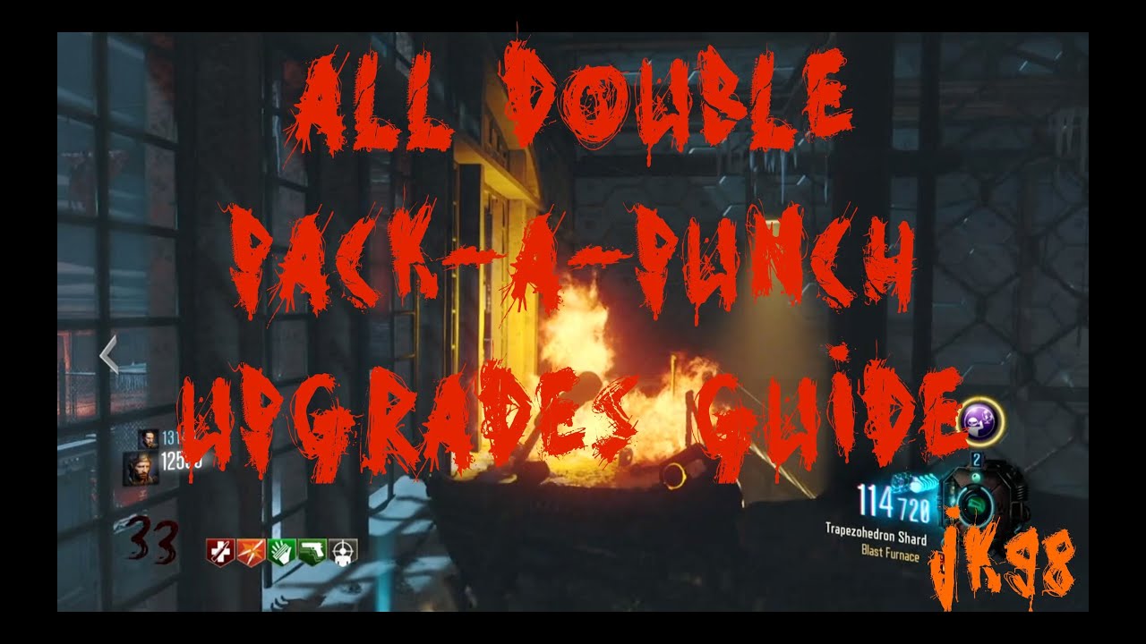Black Ops 3 Zombies - All Double Pack-A-Punch Upgrades Guide!