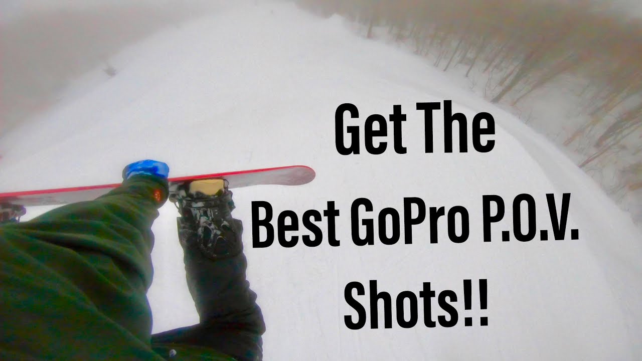 HOW TO GET THE BEST POV GOPRO FOOTY SNOWBOARDING