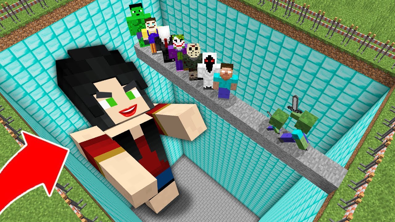 ÖLÜRSEN ÜVEY ANNE ÇUKURUNA DÜŞERSİN 😱 - Minecraft