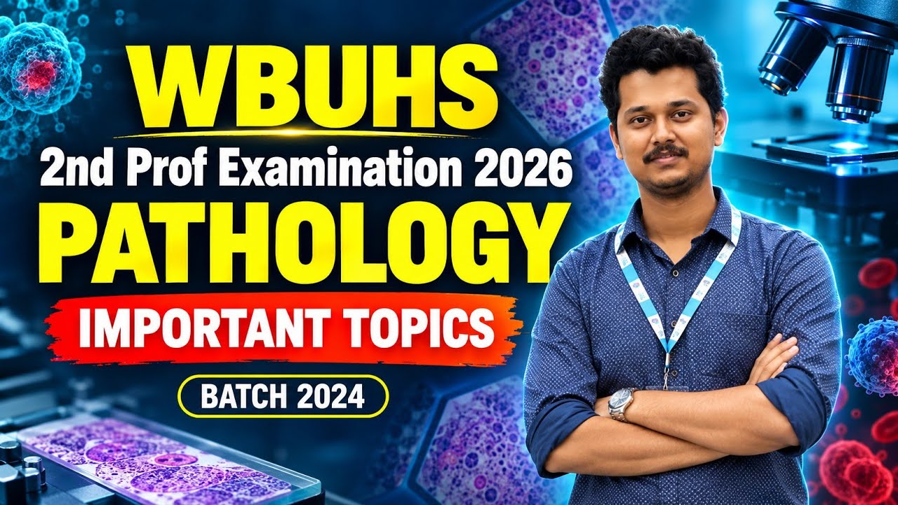 2nd prof MBBS WBUHS Exam / Pathology/ Imp. Topics 💯 