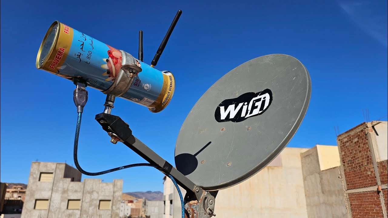 How to make an antenna for long-range Wi-Fi networks