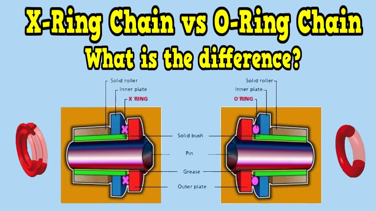 X-Ring Chain vs O-Ring Chain!