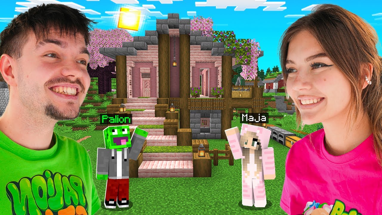 BUDUJEMY NOWY DOMEK! 🏠 *MINECRAFT z DZIEWCZYNĄ*