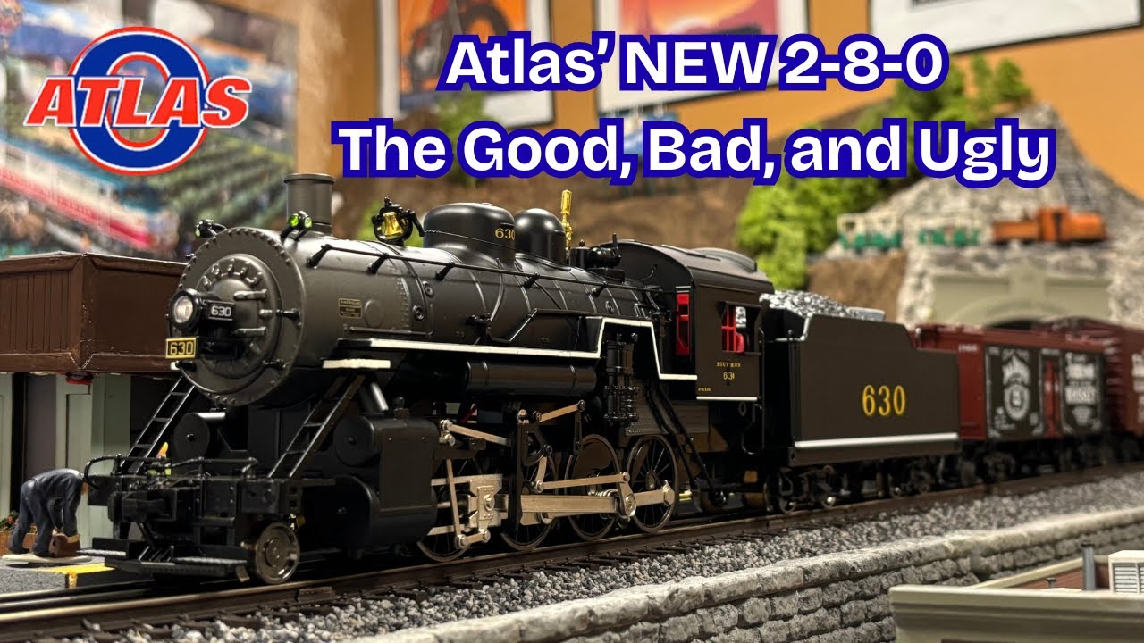 Atlas O's NEW 2-8-0: The GOOD, BAD, and UGLY