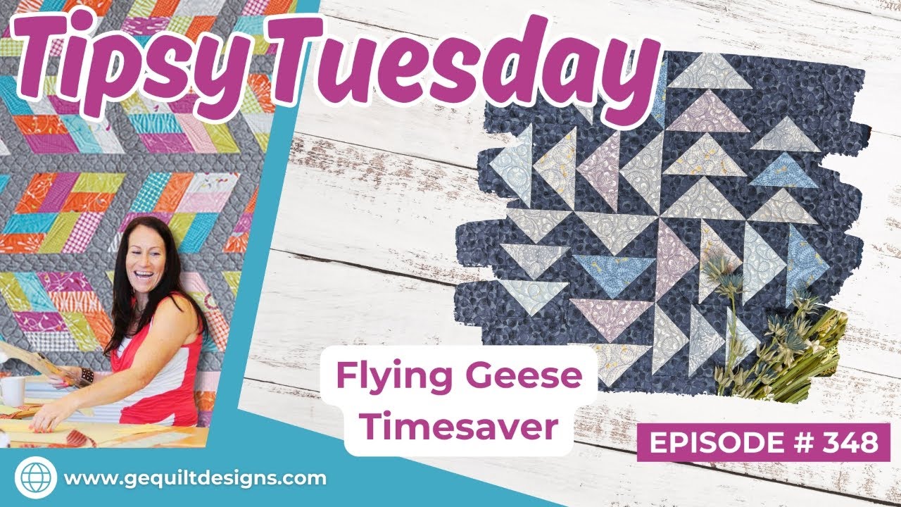 Tipsy Tuesday #348 Join us today for our Tip of the Day, New Fabric and more!