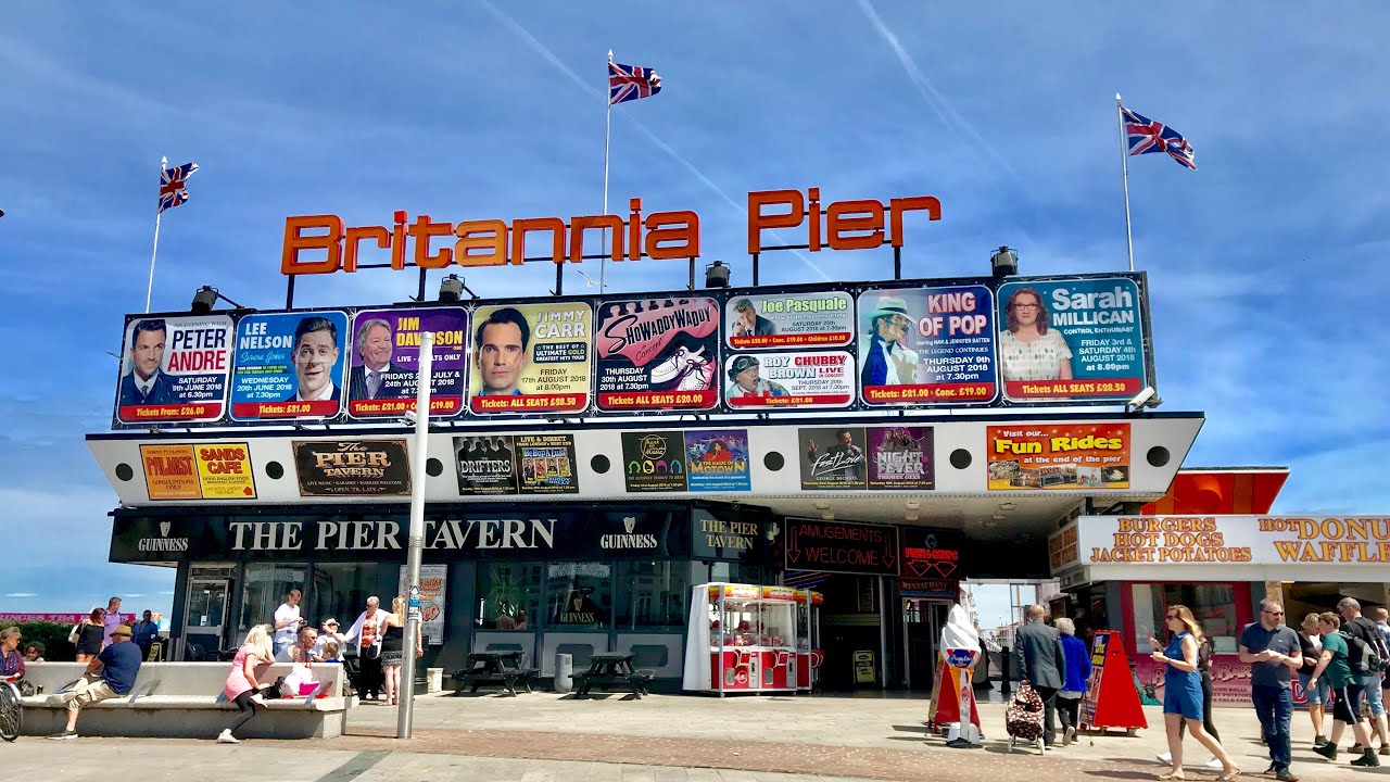 Britannia Pier Great Yarmouth Vlog 24th June 2018