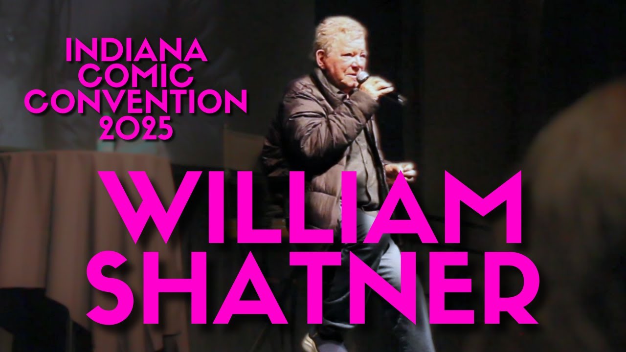 William Shatner spotlight panel at Indiana Comic Convention 2025 [Comic Cons]