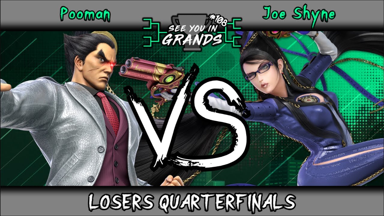 See You in Grands #108 - LQFs - Pooman (Kazuya) vs Joe Shyne (Bayonetta)