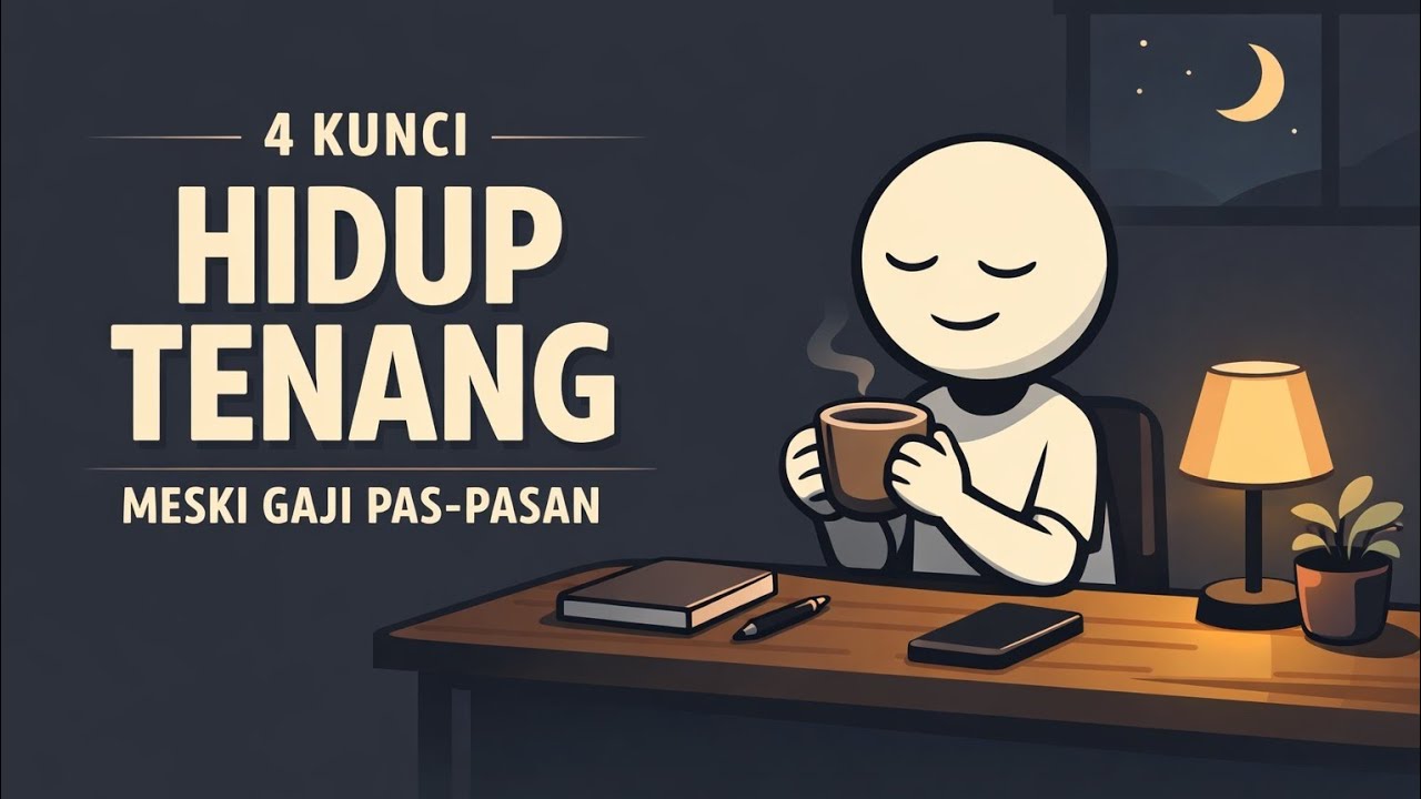Kunci Hidup Tenang Walau Gaji Pas-Pasan | Motivasi & Edukasi Keuangan