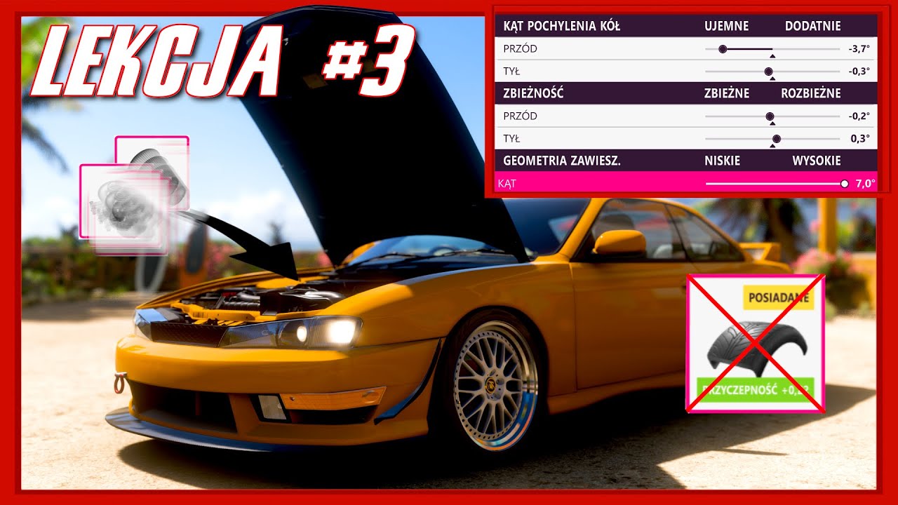 Forza Horizon 5 - Professional Drift School #3 Drift Car Build and Settings (logitech g29)