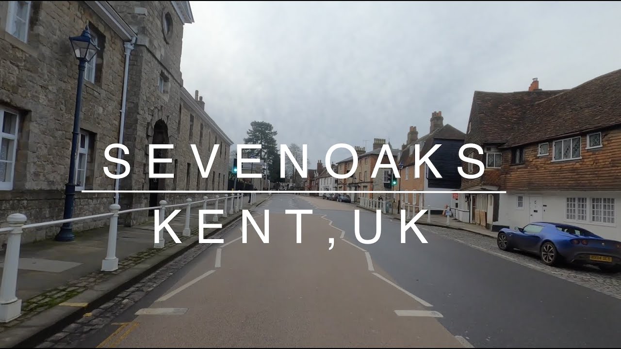 4K Sevenoaks (Kent, UK) Car Drive
