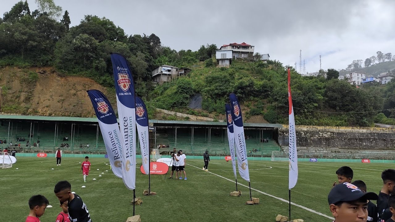 Champhai Vengsang U10 vs Champhai Vengthlang U10. Reliance Foundation Football Tournament. 23/8/2025