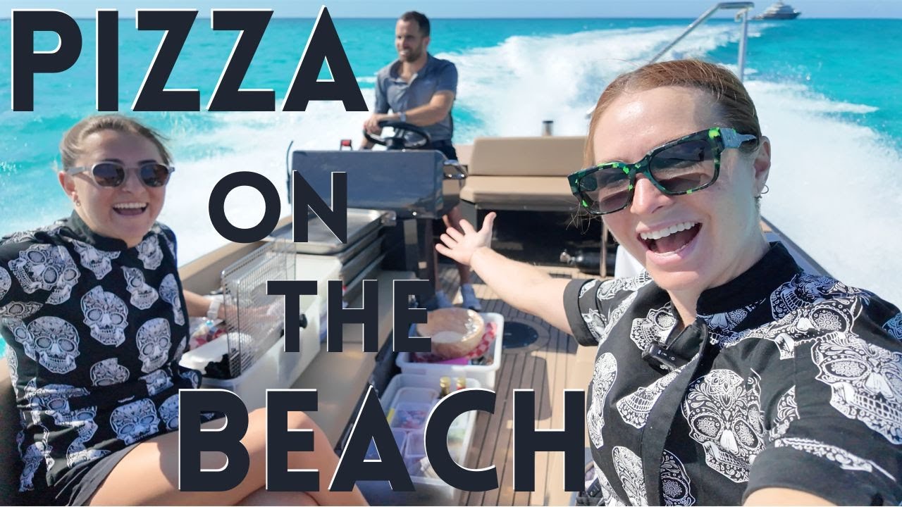 Pizza on the Beach! (for our Super Yacht charter guests)