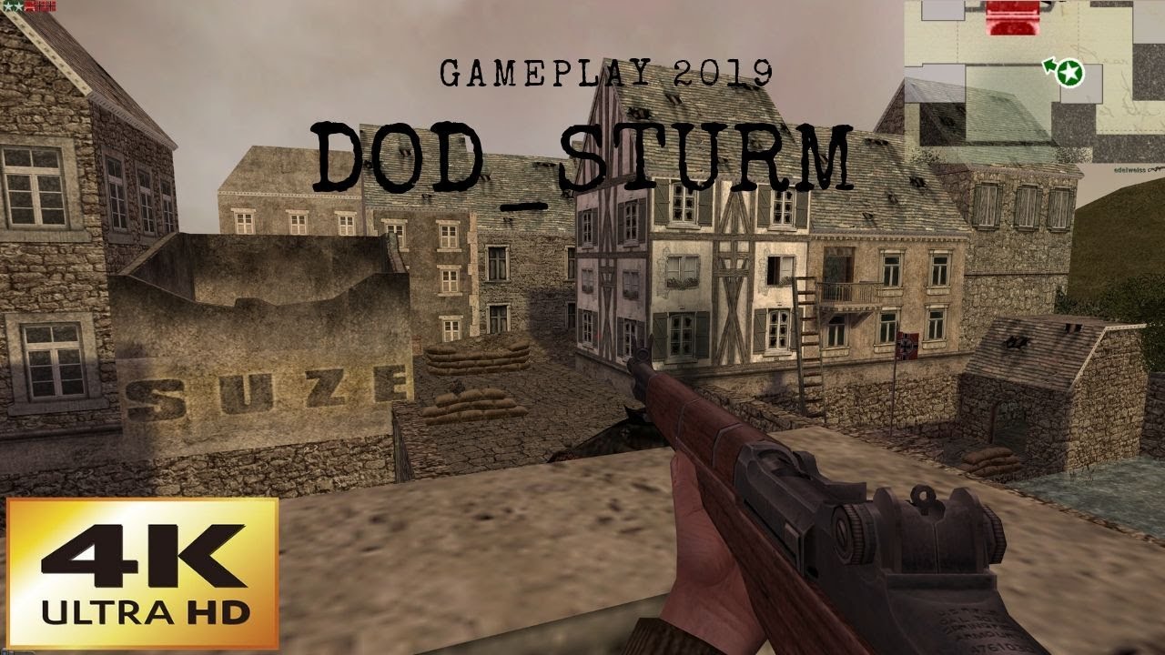 Day of Defeat | Classic Games In 4K | Multiplayer 2019 | Dod_Sturm