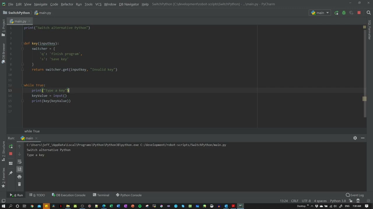 Curso de programacion principiante - Python, JAVA, C++, C# (Video 33) - switch in python