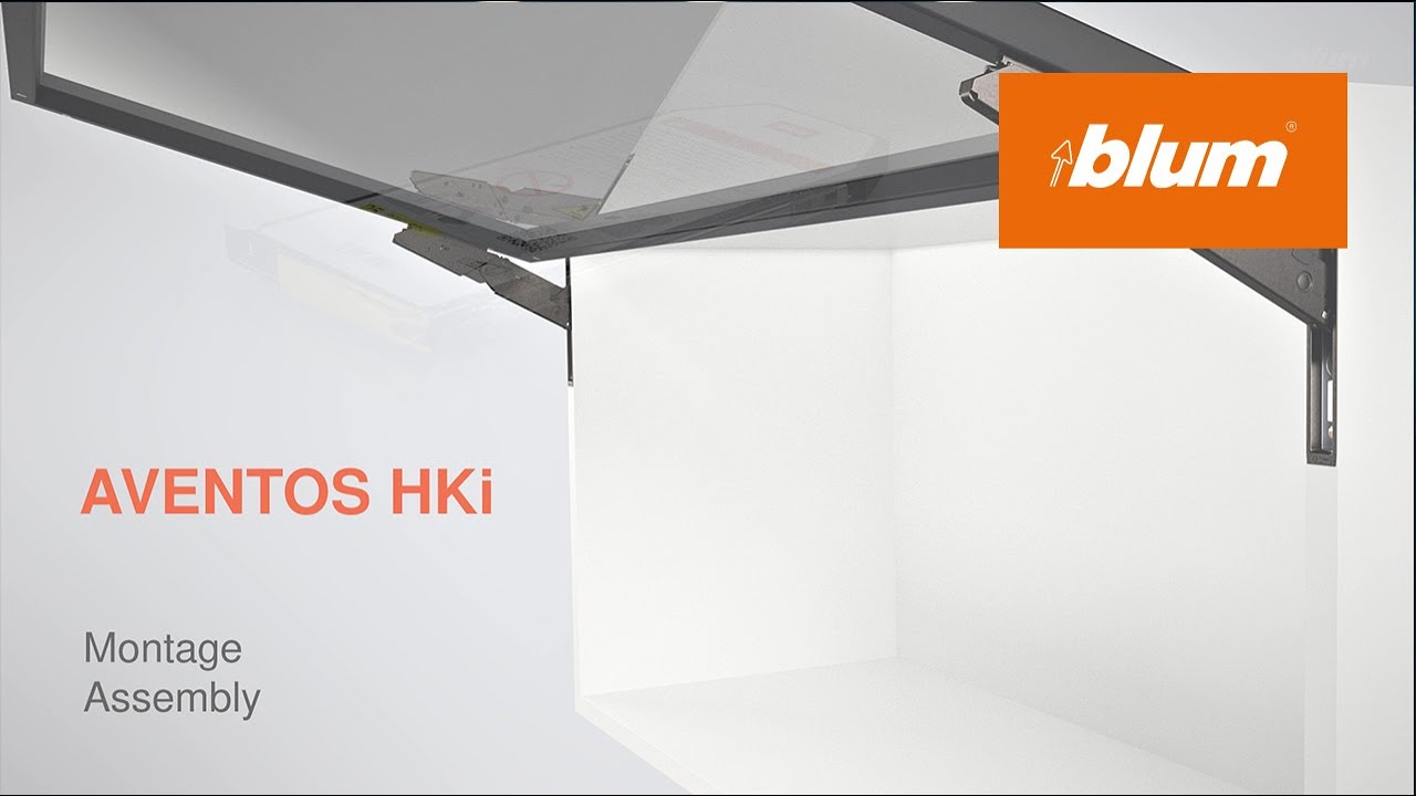 How to assemble hidden lift system AVENTOS HKi | Blum