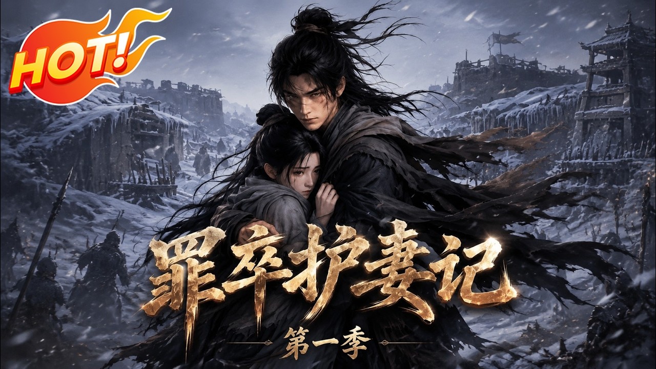 ⚡【新番速递】《罪卒护妻记第一季》穿越成最底层罪卒，他手握神兵血洗仇敌，却不知塞外十万蛮夷已兵临城外 #漫剧 #玄幻 #逆袭 #爱看动漫