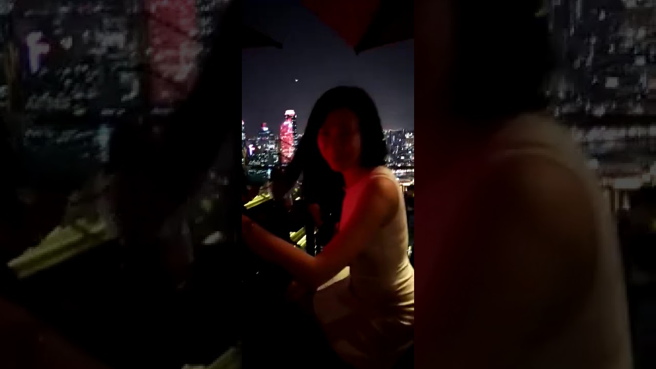Drinking @ C&Eacute; LA VI Skybar Marina Bay Sands Singapore
