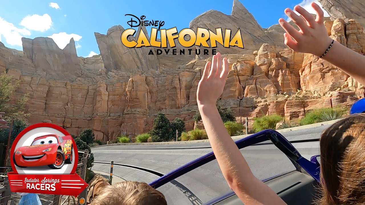 Ultimate Radiator Spring Racers Ride Experience [4k] | Full Video | Disneyland California Adventure