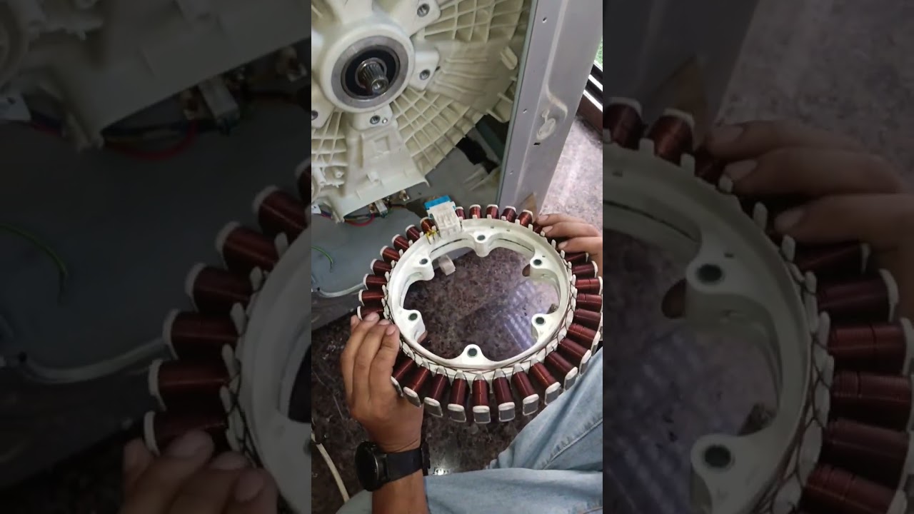LG front load washing machine full service