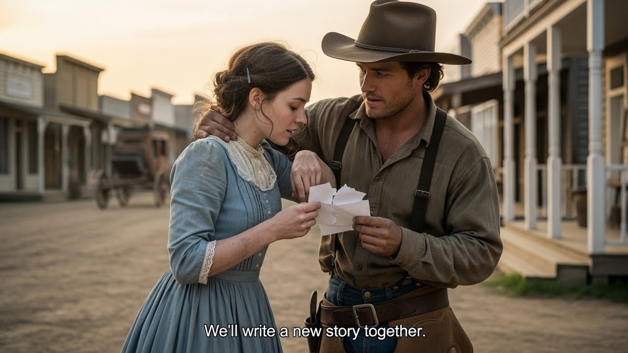 A Woman Came With Only A Torn Letter, The Cowboy Said, "We'll Write A New Story Together"