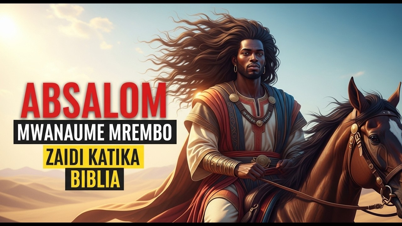 Hadithi ya Absalomu ✨  MREMBO ZAIDI KATIKA BIBLIA  SIRI ILIYO BADILI HISTORIA YA MUNGU🖤📖⚔️