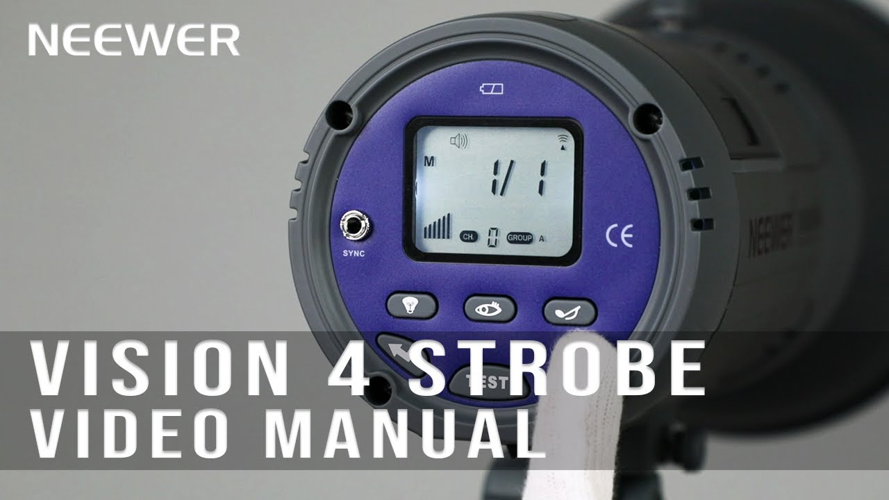 How to use your Vision 4 Strobe | Neewer Photography