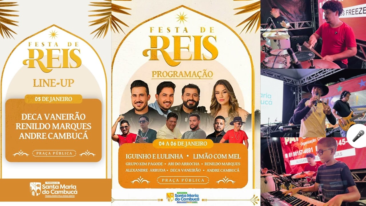 CD AUDIO - #DECAVANEIRÃO #aovivo #festadereis  2026 #SANTAMARIADOCAMBUCÁ