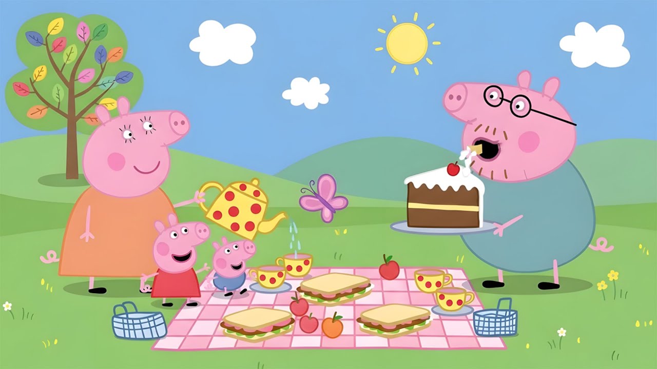 🐷 Peppa Pig &ndash; Fun, Cute, and Colorful Family Adventures! AI Remastered Movie for Kids