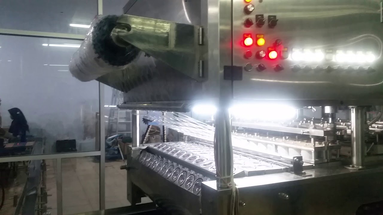 ternyata begini proses air minum Mesin kemas cup sealer