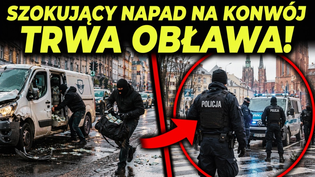 NAPAD NA KONW&Oacute;J Z GOT&Oacute;WKĄ WE WROCŁAWIU! TRWA AKCJA POLICJI