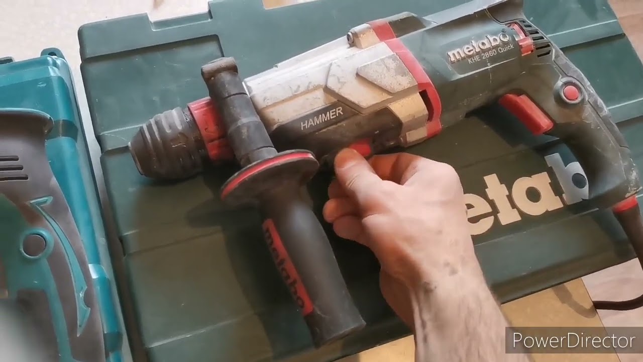 Metabo 2860 Quick и Makita hr 2610. Сравниваем.