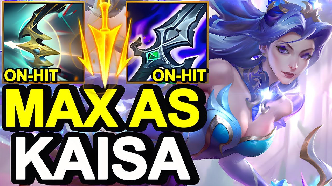 Wild Rift China Kaisa Adc - NEW OP ON-HIT Kaisa Build Runes - Crystal Rose Kai'Sa Wild Rift Skin