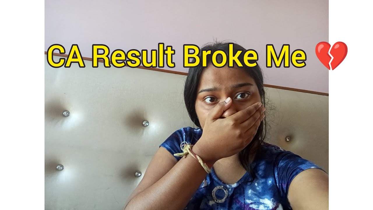 My CA foundation Result Reaction 😭( failed Again.....)