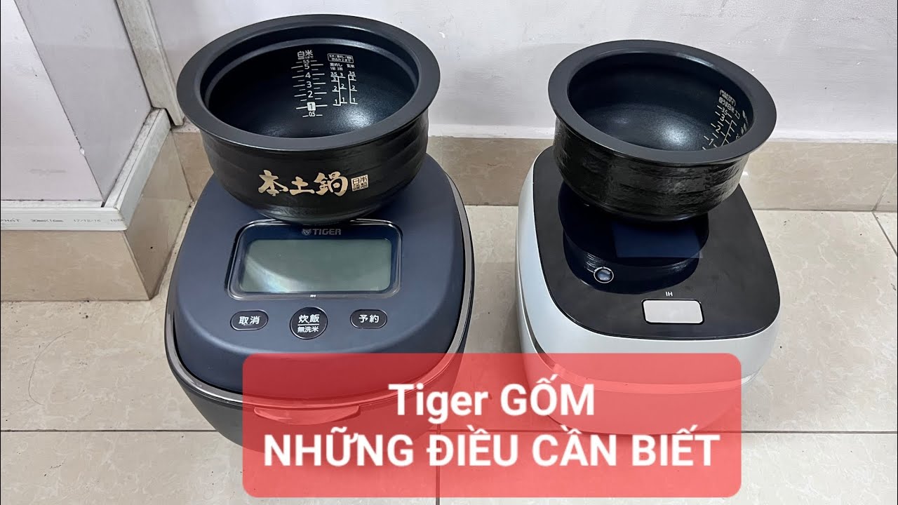 Cách dùng Tiger gốm được BỀN NHẤT | nồi cơm tiger jpl-a100 | tiger jpx-a100 | bếp nhật