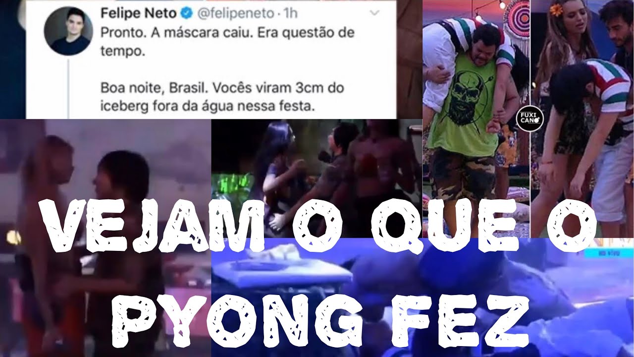 PYONG FICA B&Ecirc;BADO E APRONTA NA FESTA