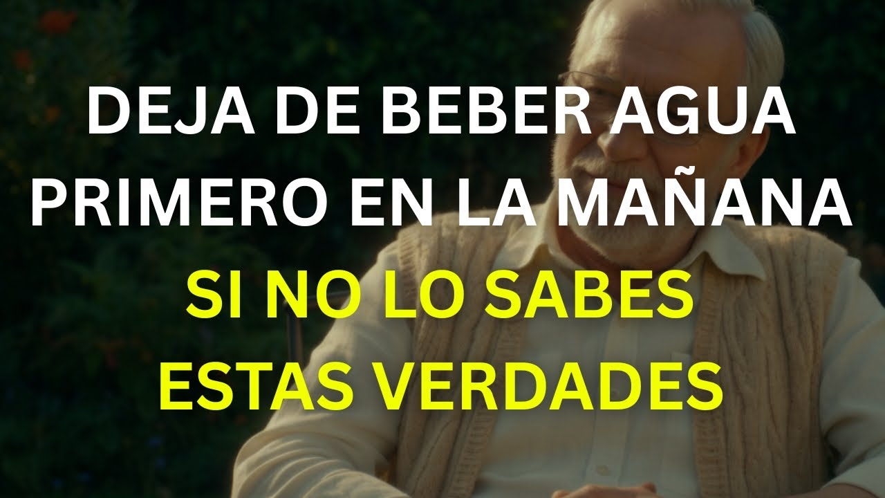 Deje de beber agua a primera hora después de los 70: 5 errores que perjudican la salud