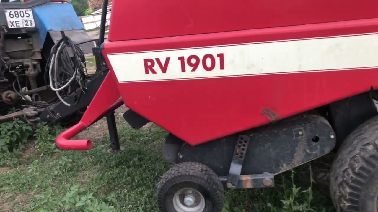 Прессподборщик Kverneland Vicon RV 1901 экспресс-обзор от Владислава Кубрина