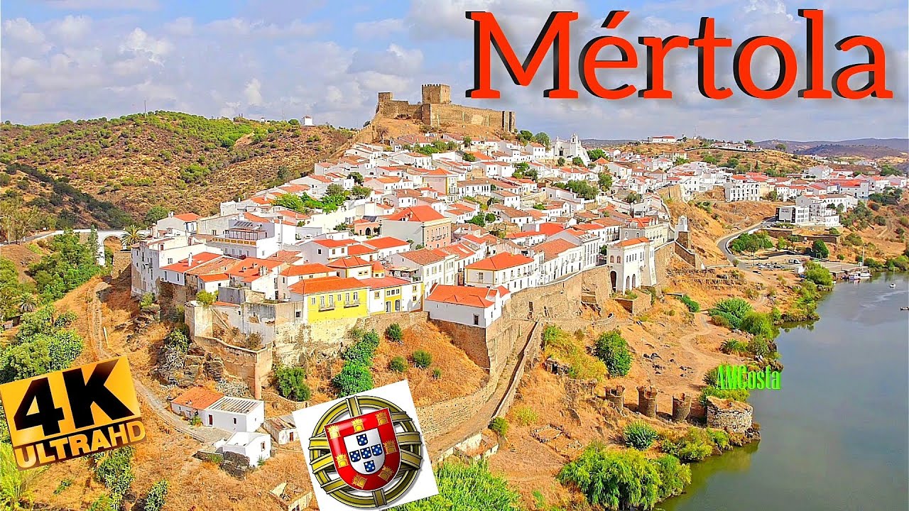 Mértola  🇵🇹🇵🇹🇵🇹  Vila Museu a céu aberto    Portugal    4K   UltraHD