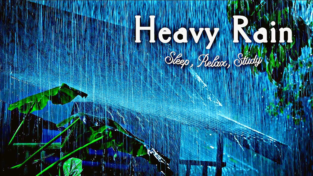 Tropical Rain Sounds for Sleeping and Relaxing - Calm Aura 
