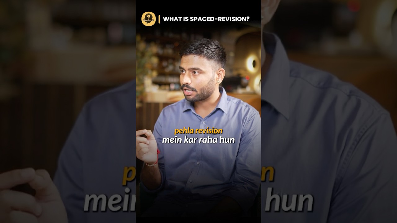 One of the most effective revision technique for UPSC CSE | Trilok Singh, AIR 20, UPSC CSE 2024